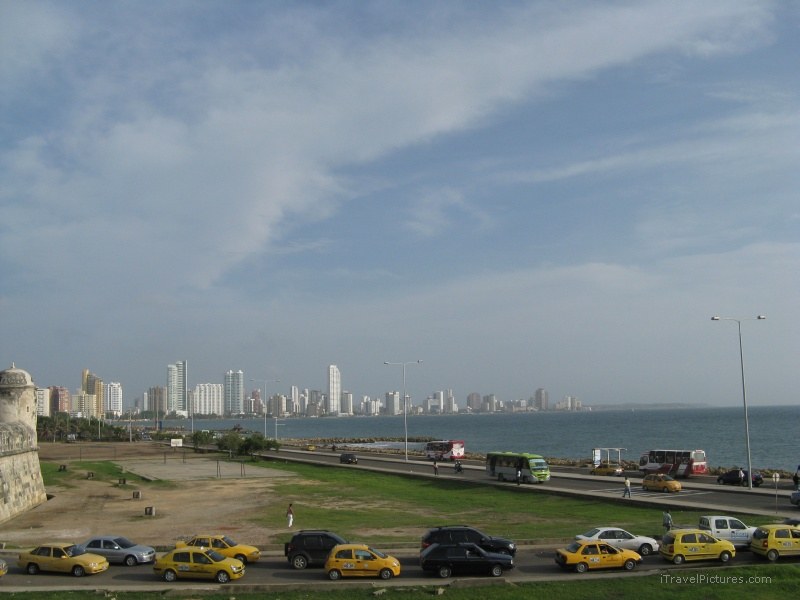 Cartagena city cars taxi taxis