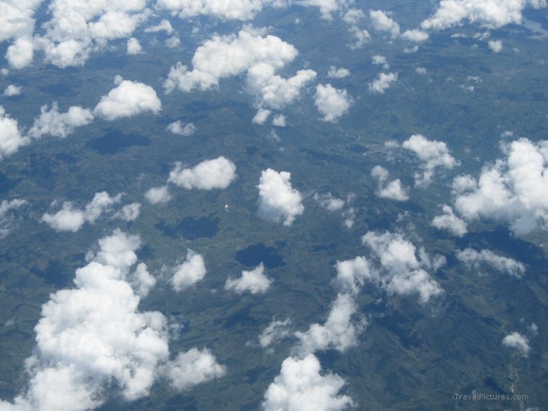 plane aerial cloud clouds