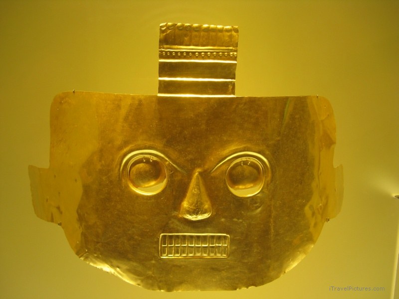 Bogotá Bogota gold museum mask