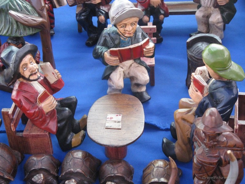 Otavalo miniature toy toys market reading