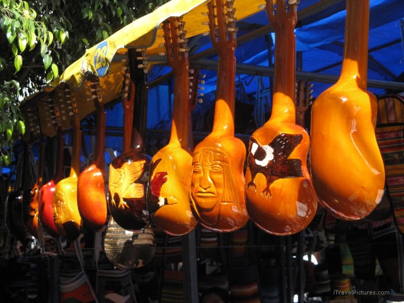 Otavalo music instrument market