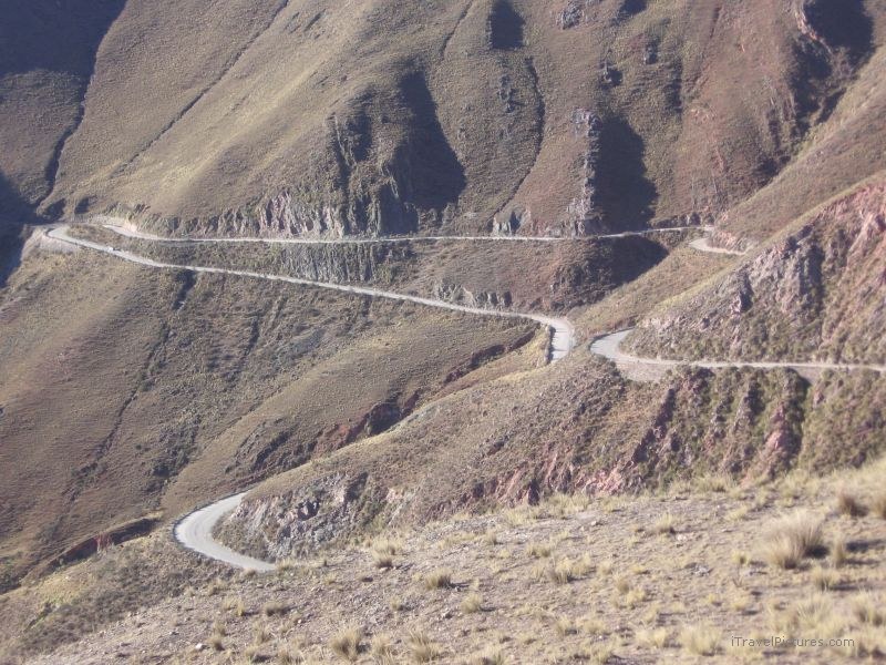 road curvey switchback