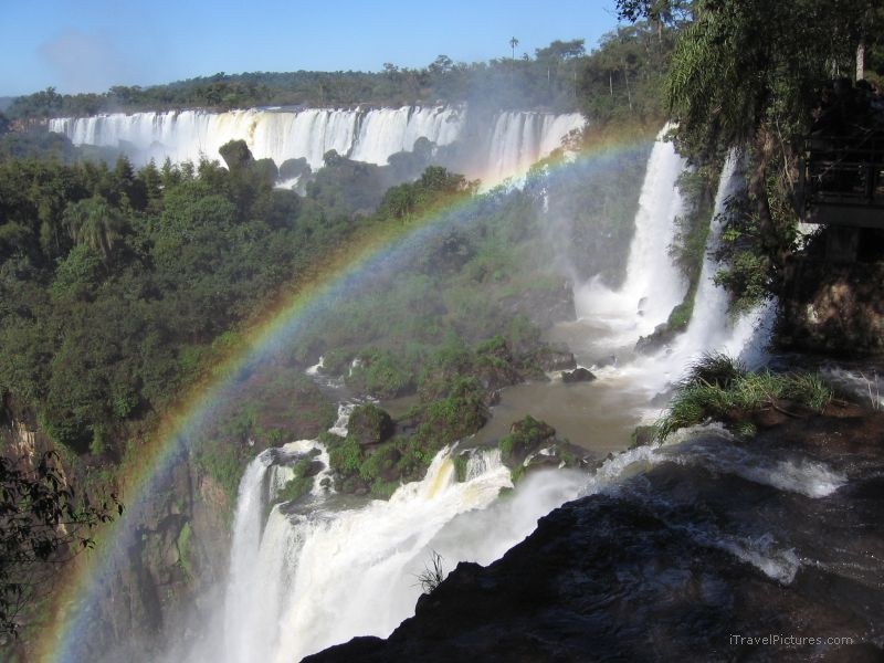 Iguazú waterfall iguazu rainbow Circuito Superior