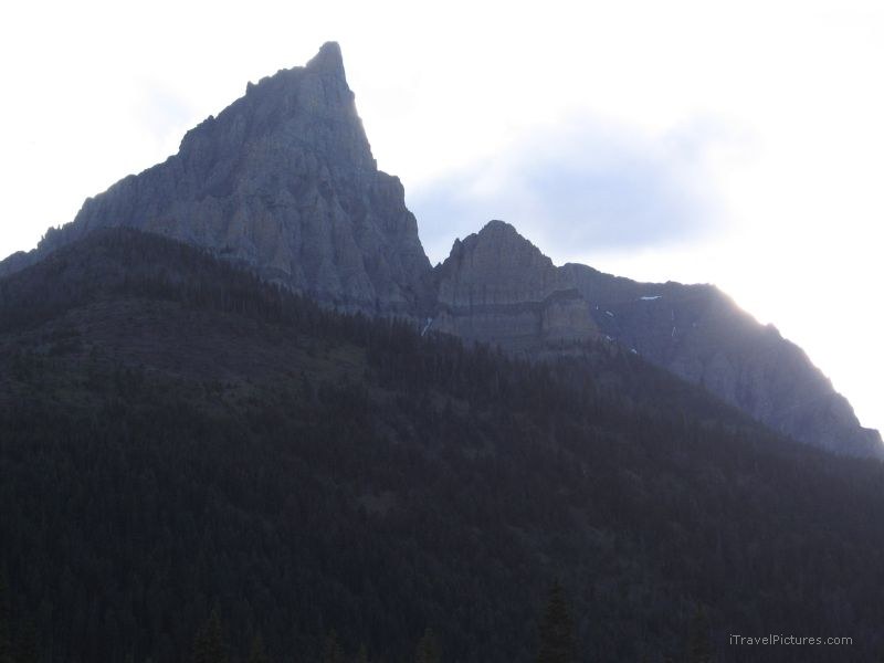 Waterton national park mountain