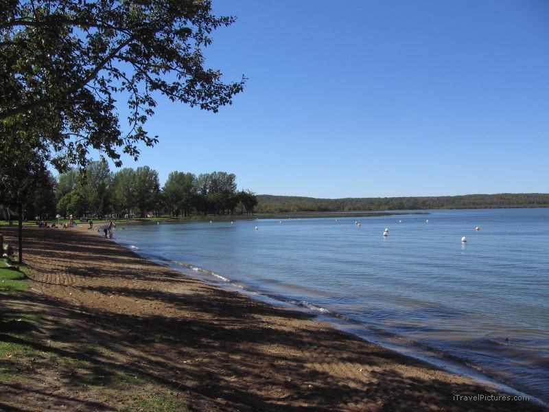 Greenwater park lake beach