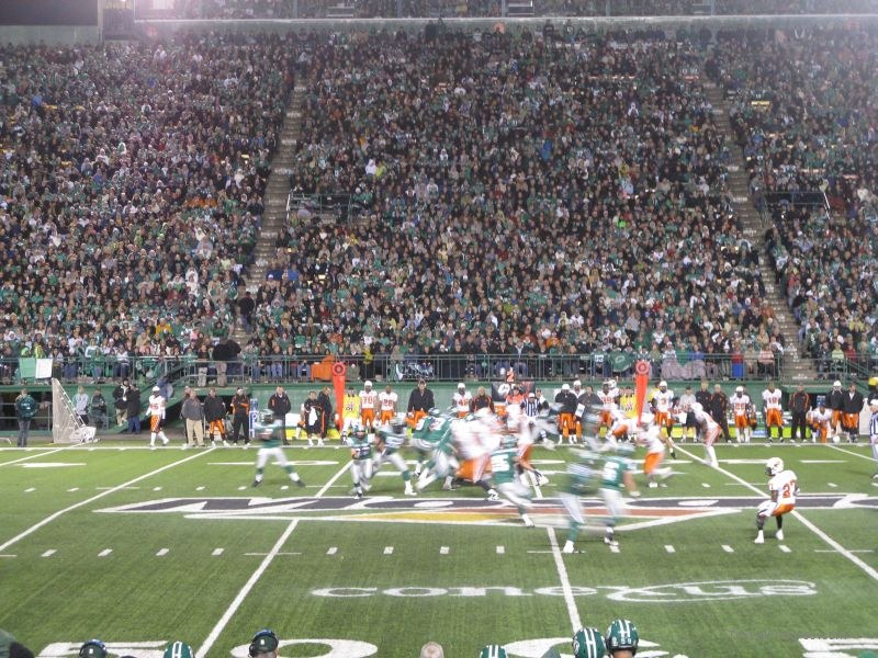 Regina Saskatchewan Roughriders football sport crowd