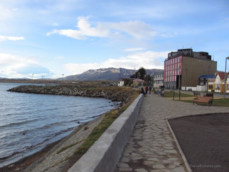 Puerto Natales sidewalk