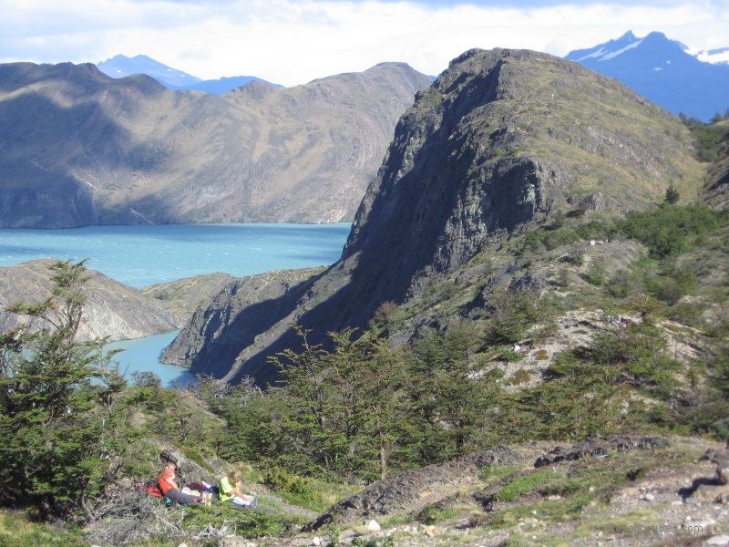Torres del Paine national park lake