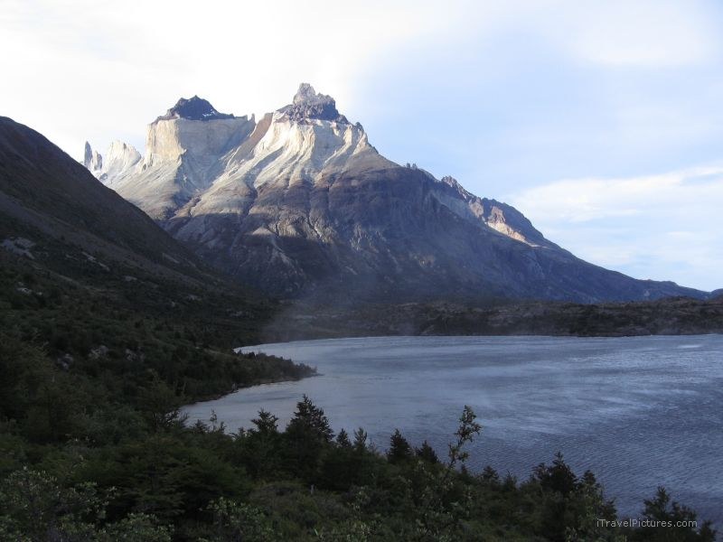 Torres del Paine national park lake NordenskjÃ¶ld mountain