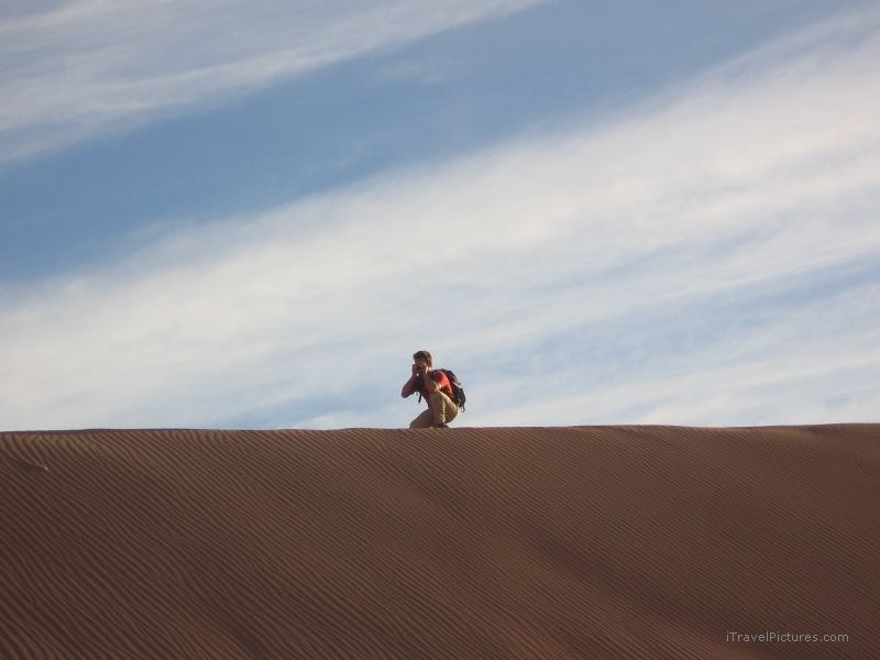 San Pedro de Atacama Valle sand photographing desert
