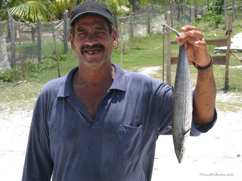 Cocodrilo fisherman fish