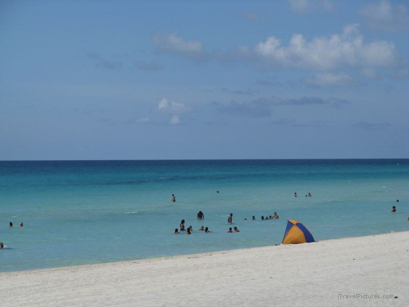 Varadero beach swimming