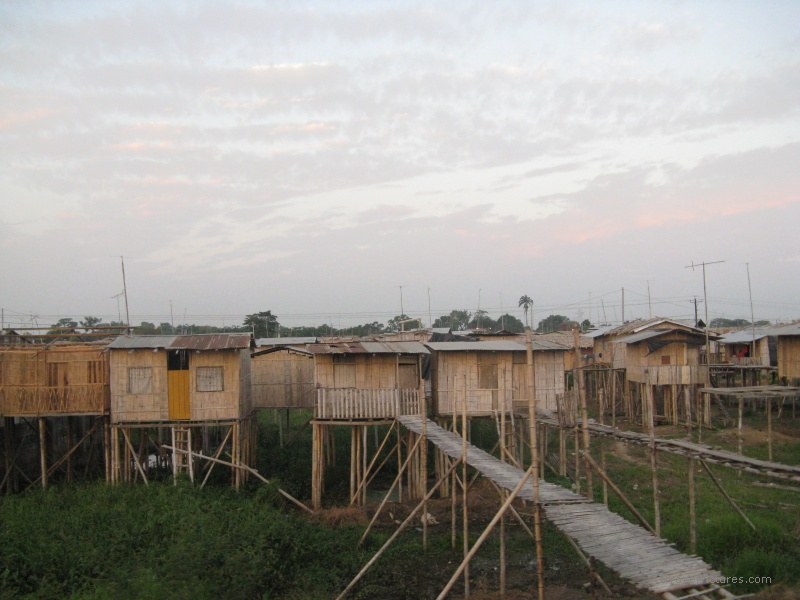 Guayaquil houses house stilt stilts