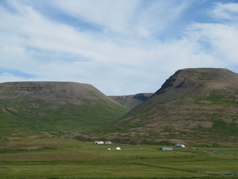 Trollskagi landscape house houses farm valley