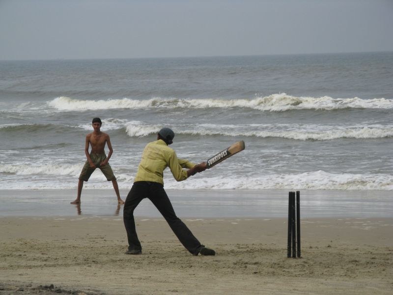 Varkala cricket beach