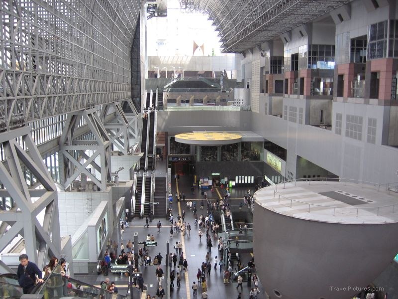 Kyoto Kyoto station escalator