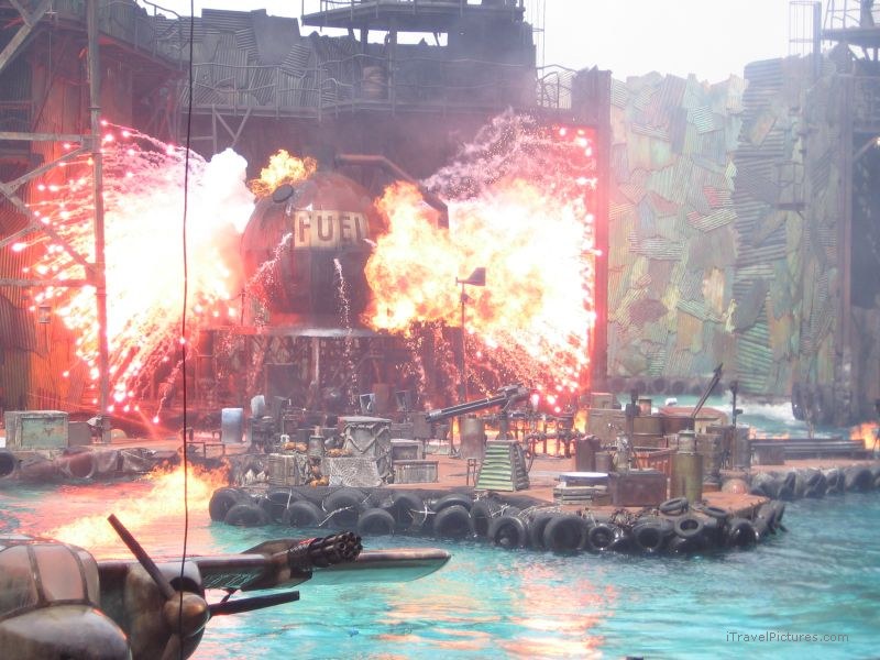 Osaka Universal Studios fire