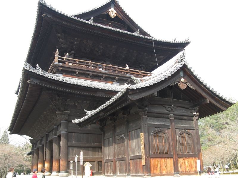 Kyoto Nanzen-ji temple wood wooden