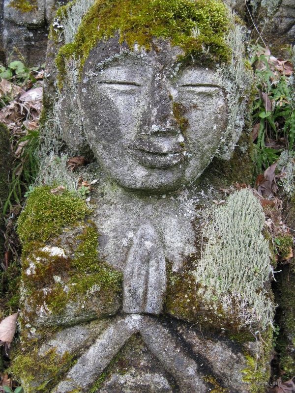 Kyoto Otagi Nenbutsu-ji statue