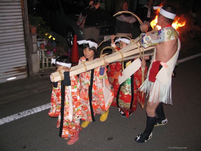 urama fire festival carrying