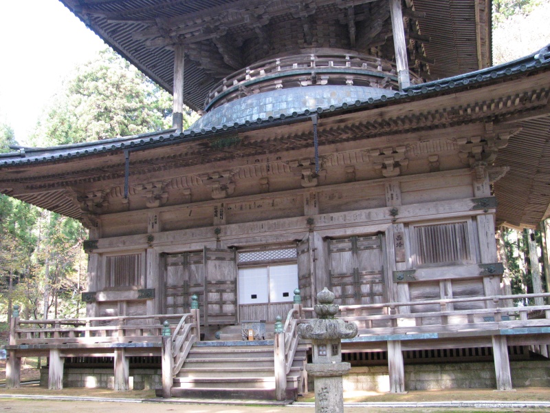 ooden temple koya-san koya
