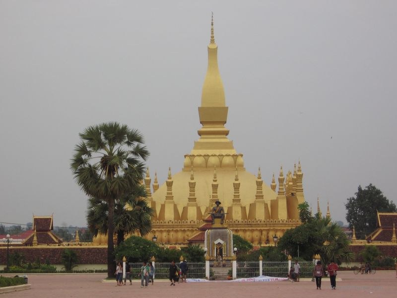 Phat That Luang temple Viantiane