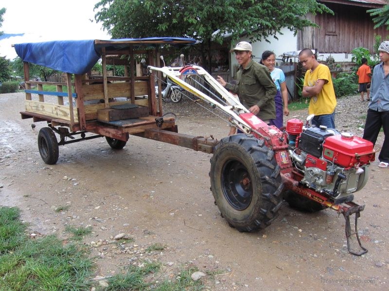 transport bus tractor
