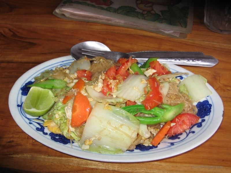 Huay Xai food plate