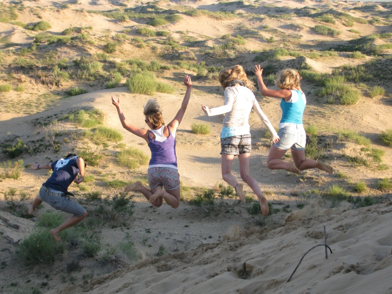 umping sand dune dunes