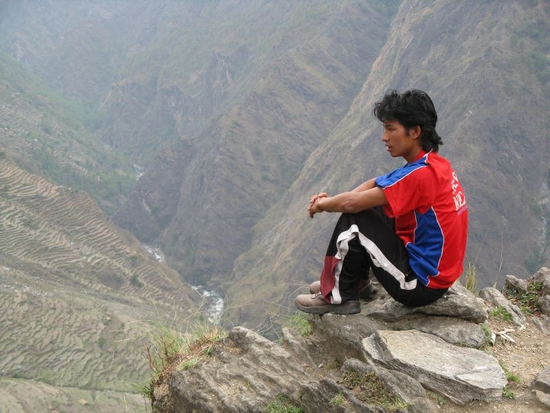 sitting cliff porter valley