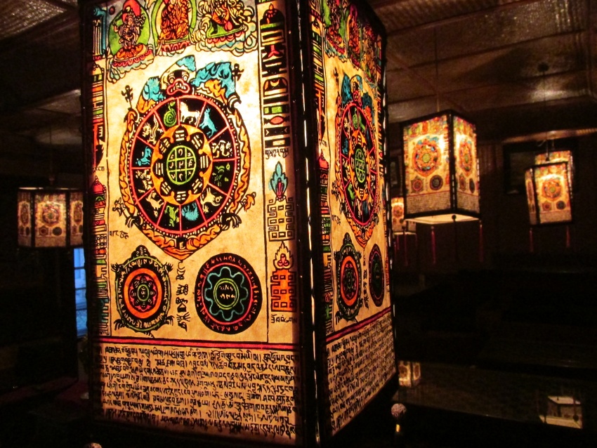 estaurant Kathmandu light lights
