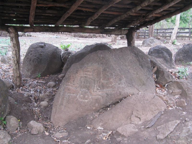 Maderas petroglyph spider