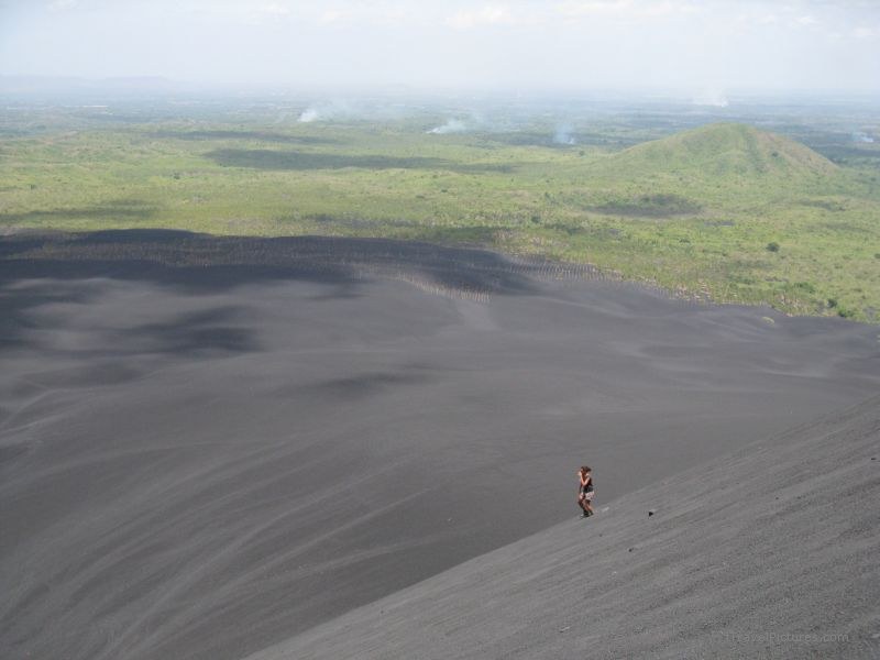 Cerro Negro view volcano