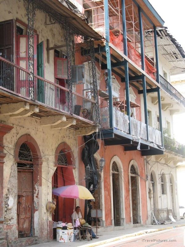 Casco Viejo building buildings umbrella