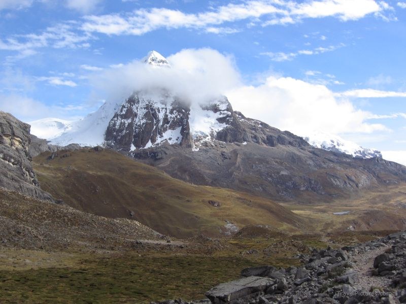 mountain cloud clouds Huayhuash