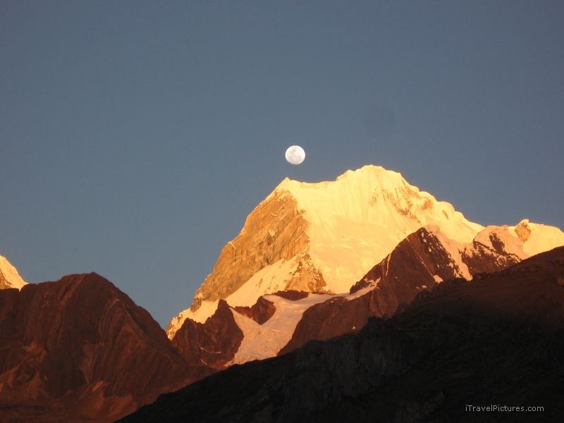 moon mountain Huayhuash
