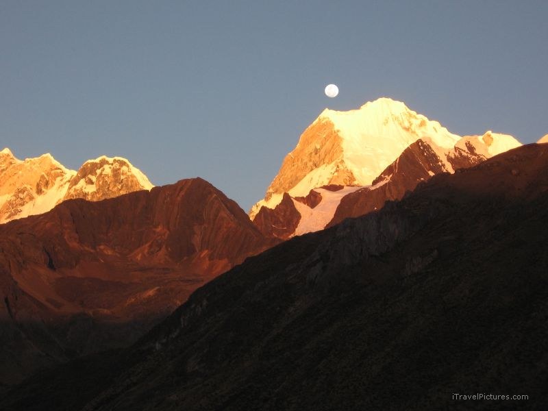 moon mountain shadow