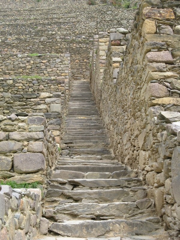 Ollantaytambo Temple stair stairs terrace terraces