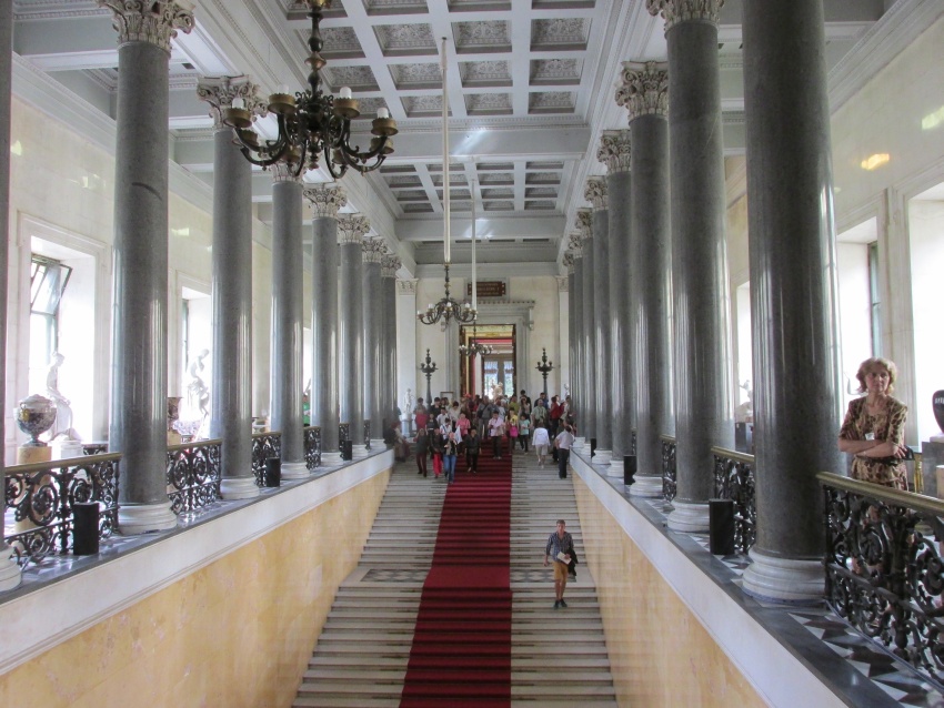 ermitage museum stairway