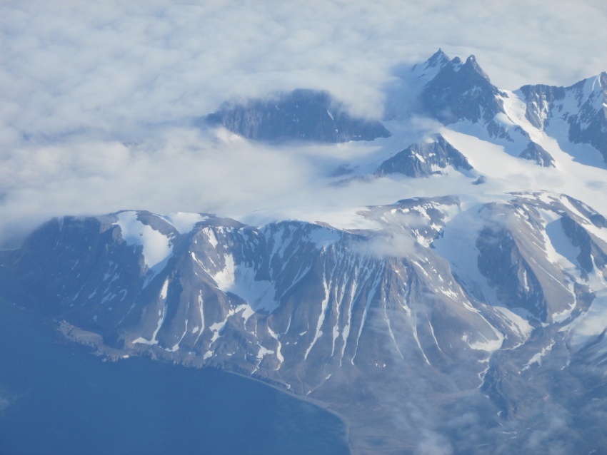 ountain mountains glacier Svalbard