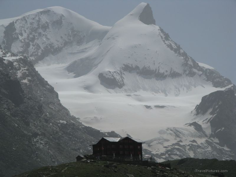mountain hotel glacier