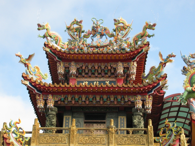 ragon dragons roof temple