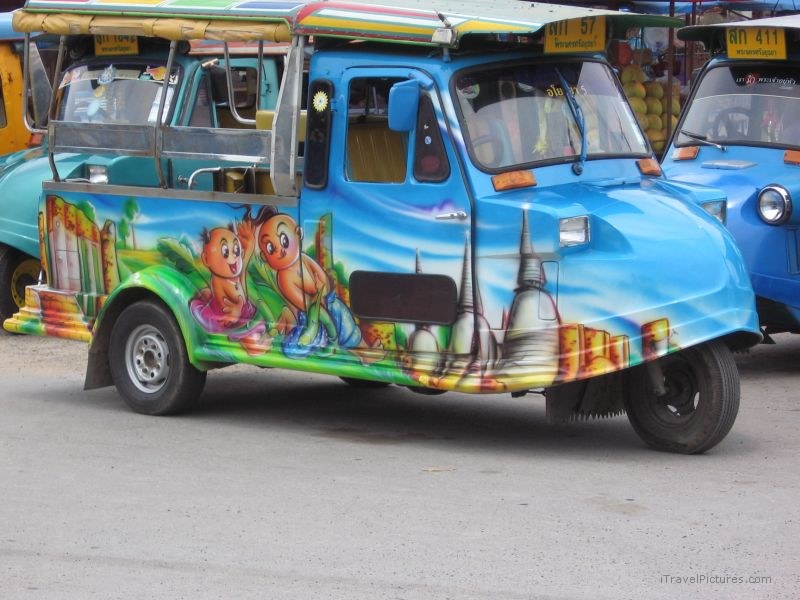 Ayuthaya tuk-tuk moto