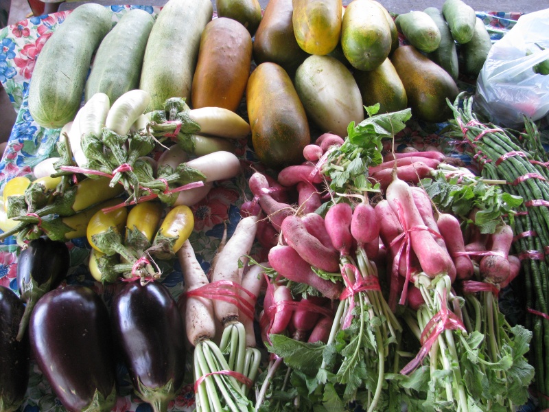 egetables market